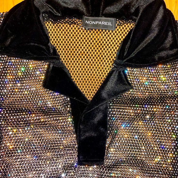 Nonpareil Rhinestone Polo - Picture 3 of 4